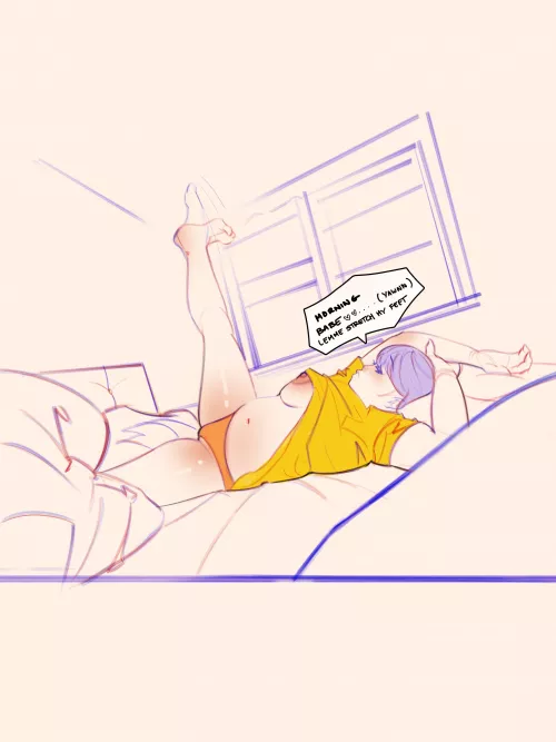 Morning Stretches by Lilykoilemonade