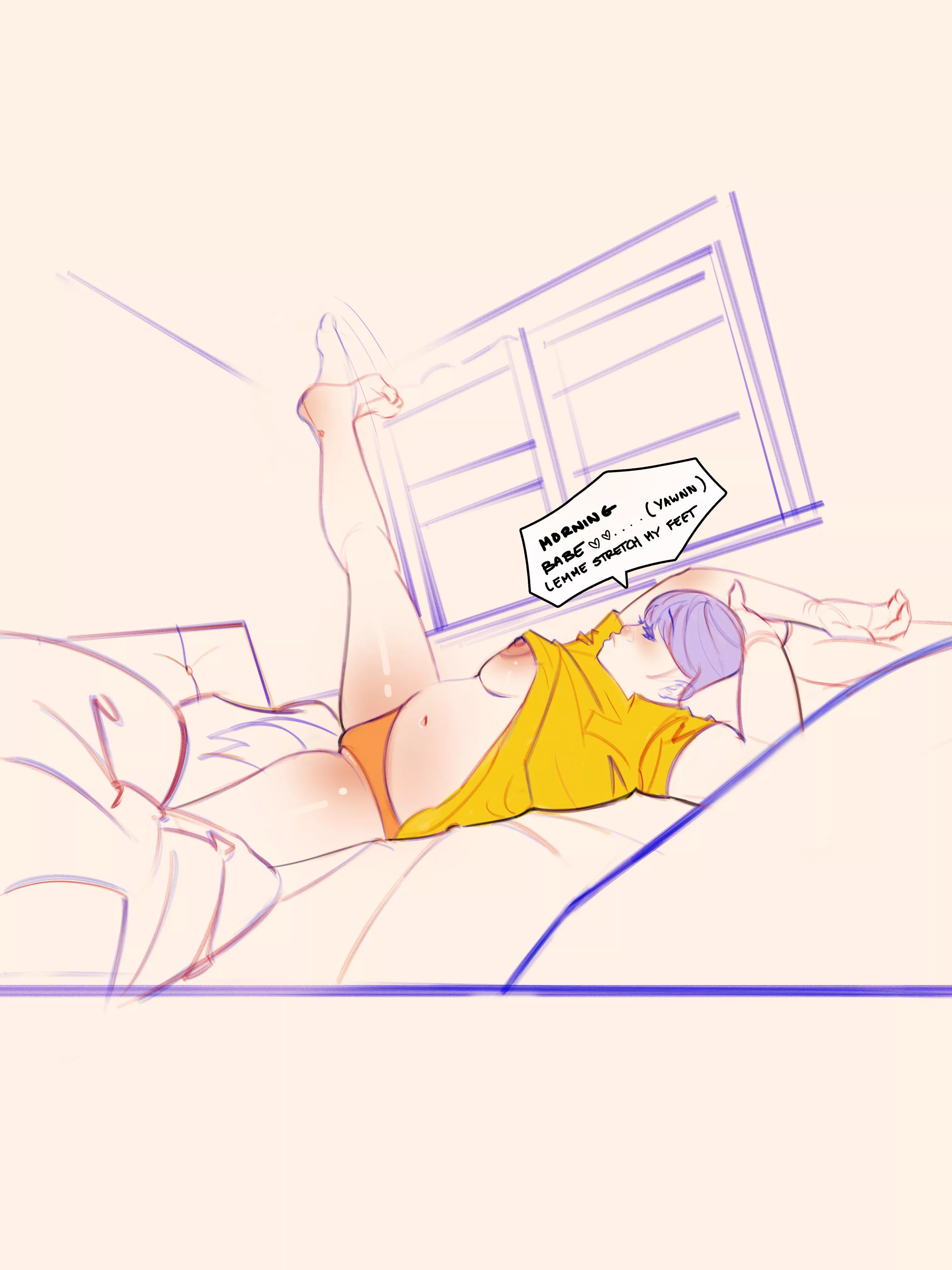 Morning Stretches by Lilykoilemonade