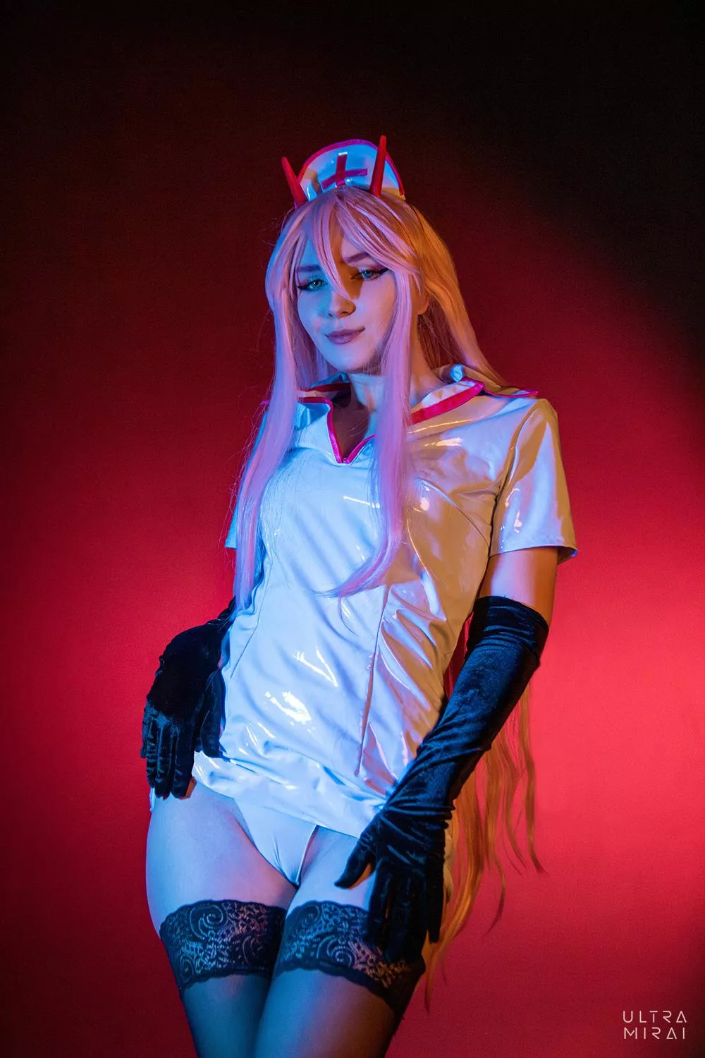 Nurse Power (Chainsawman) cosplay by ultra.mirai 