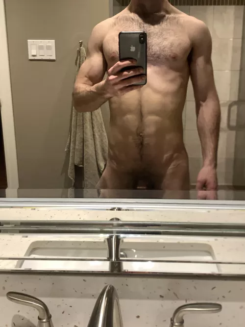 Post workout got me hard