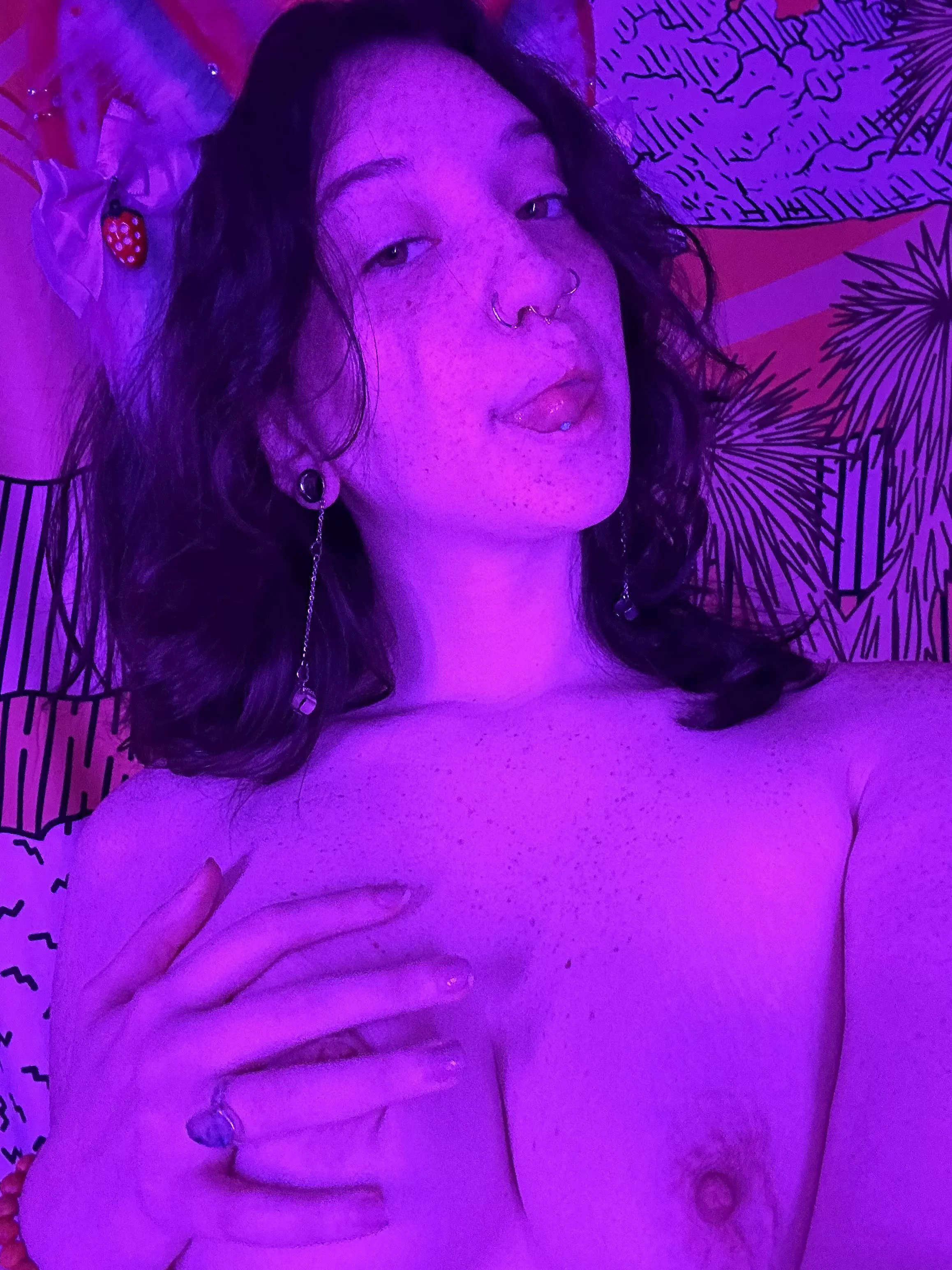 What are you gonna do with this fruity little kitten?