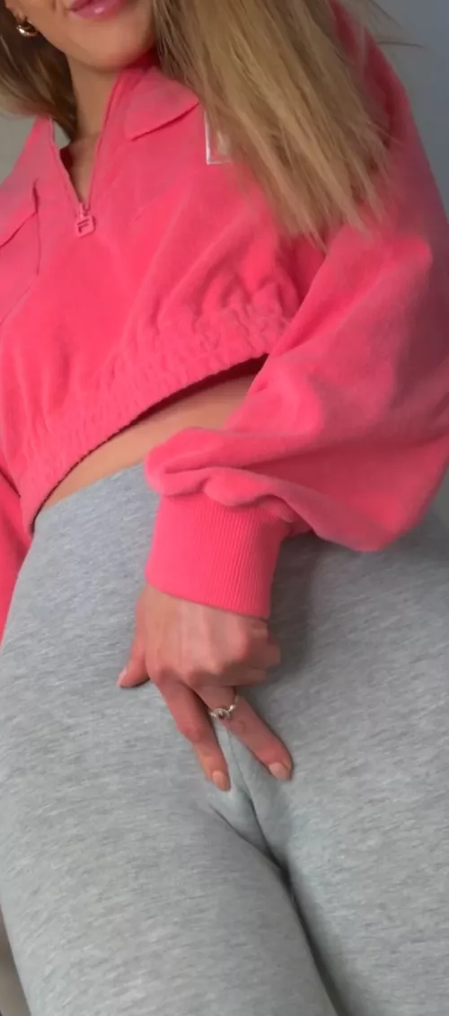 Whenever I go to the gym, I don't wear panties under my leggings, because they are not comfortable to train in