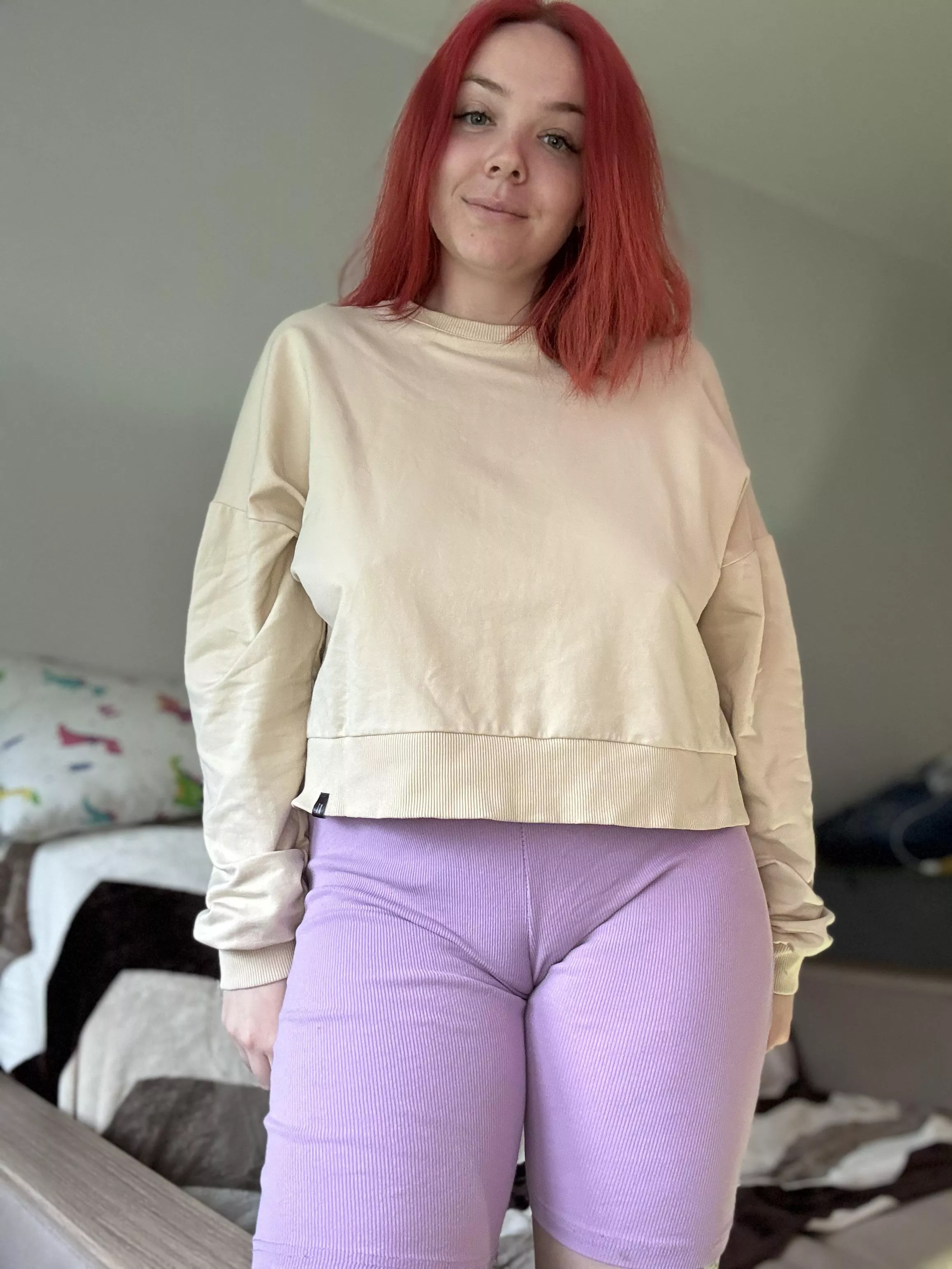 Where did you look first, up or down?