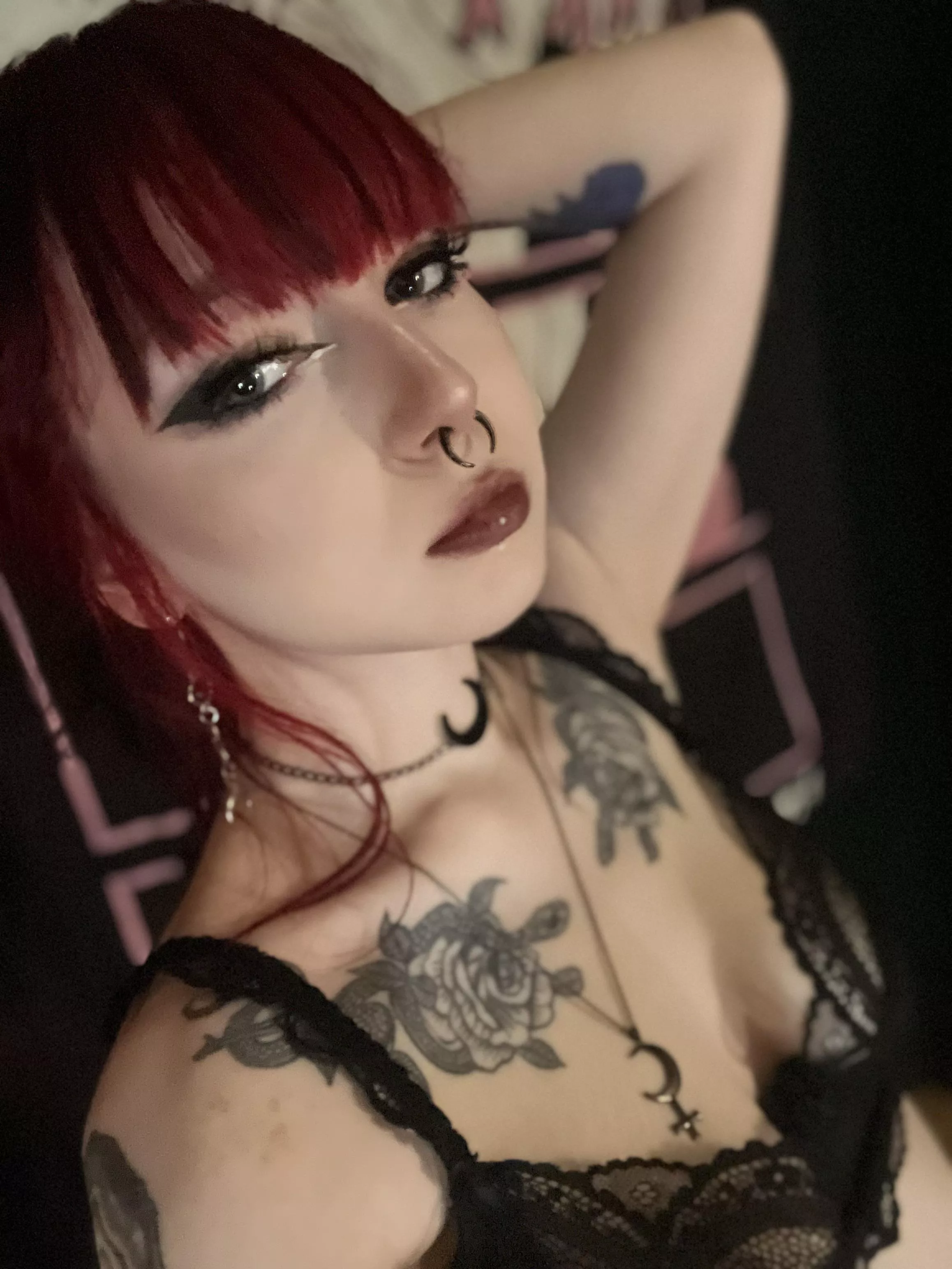 You can hold my hair back for me 