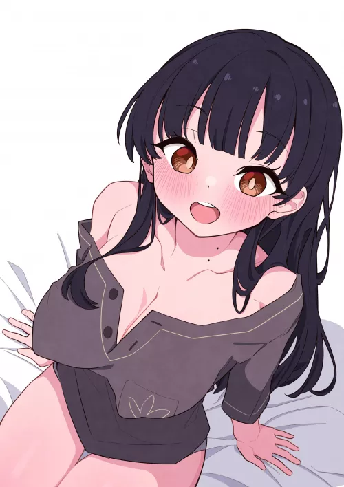 Anna Yamada Wearing Her Nightwear 