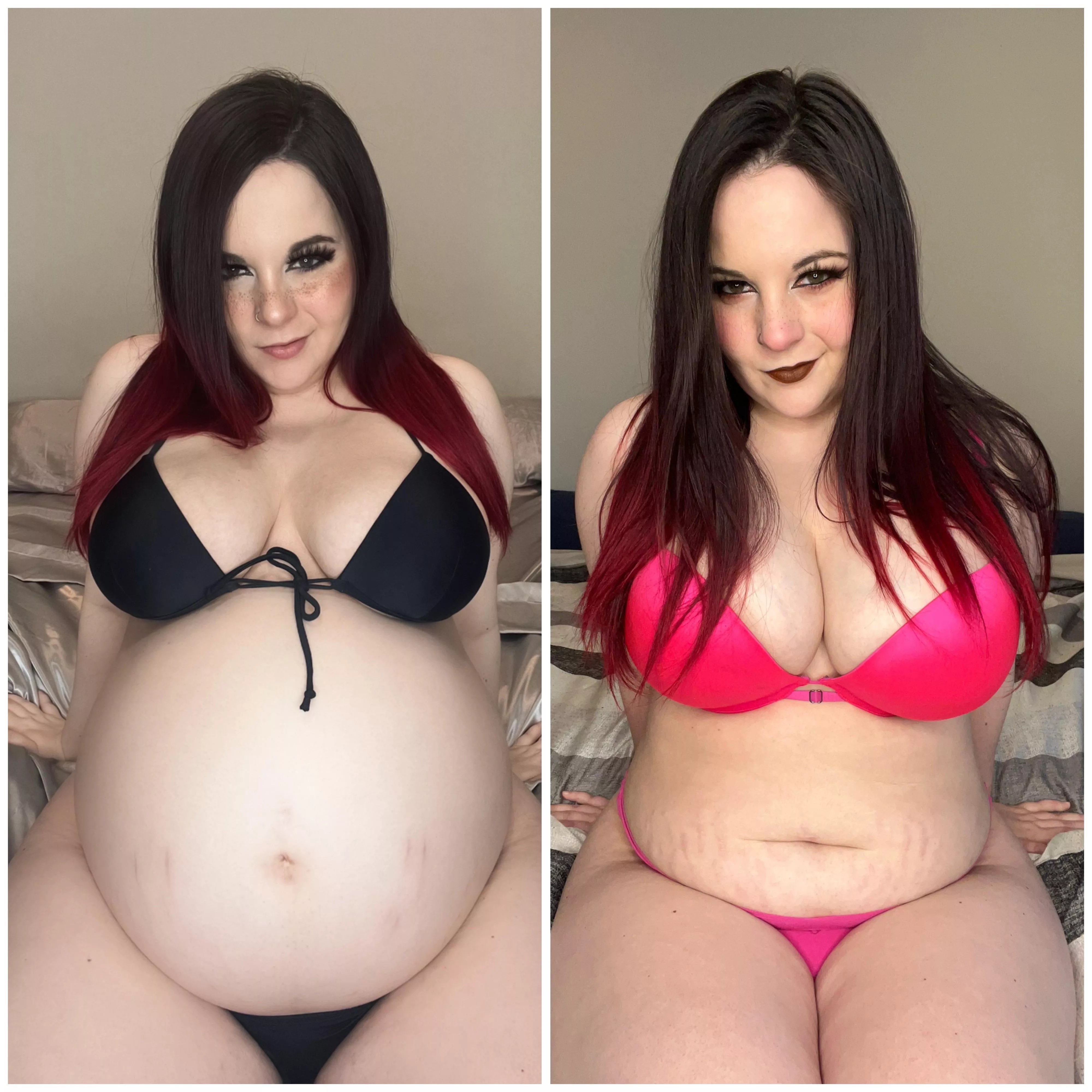 Ate so much during pregnancy that my postpartum bod is pretty chubby 