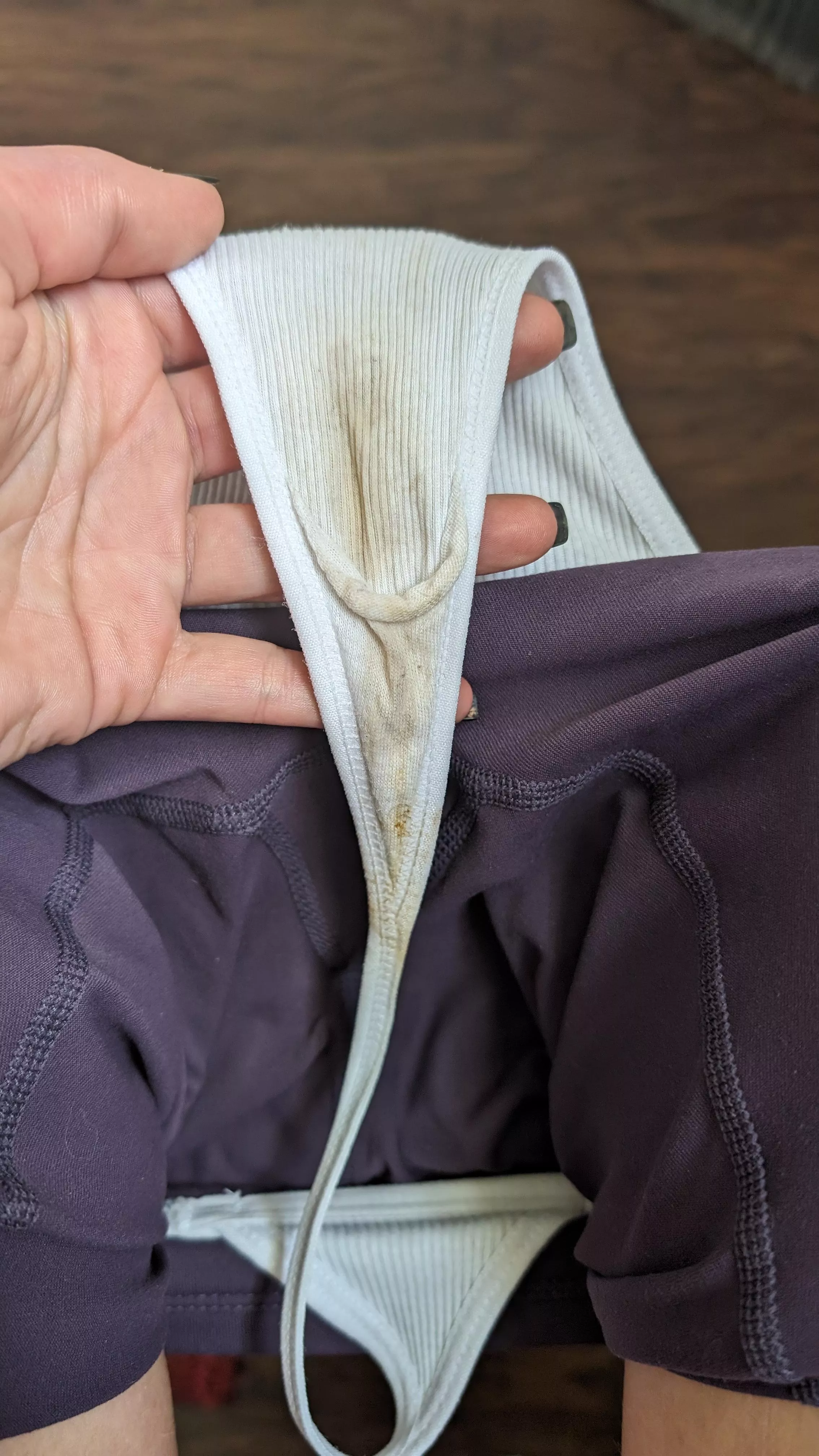 Do you like smelly messy white panties?