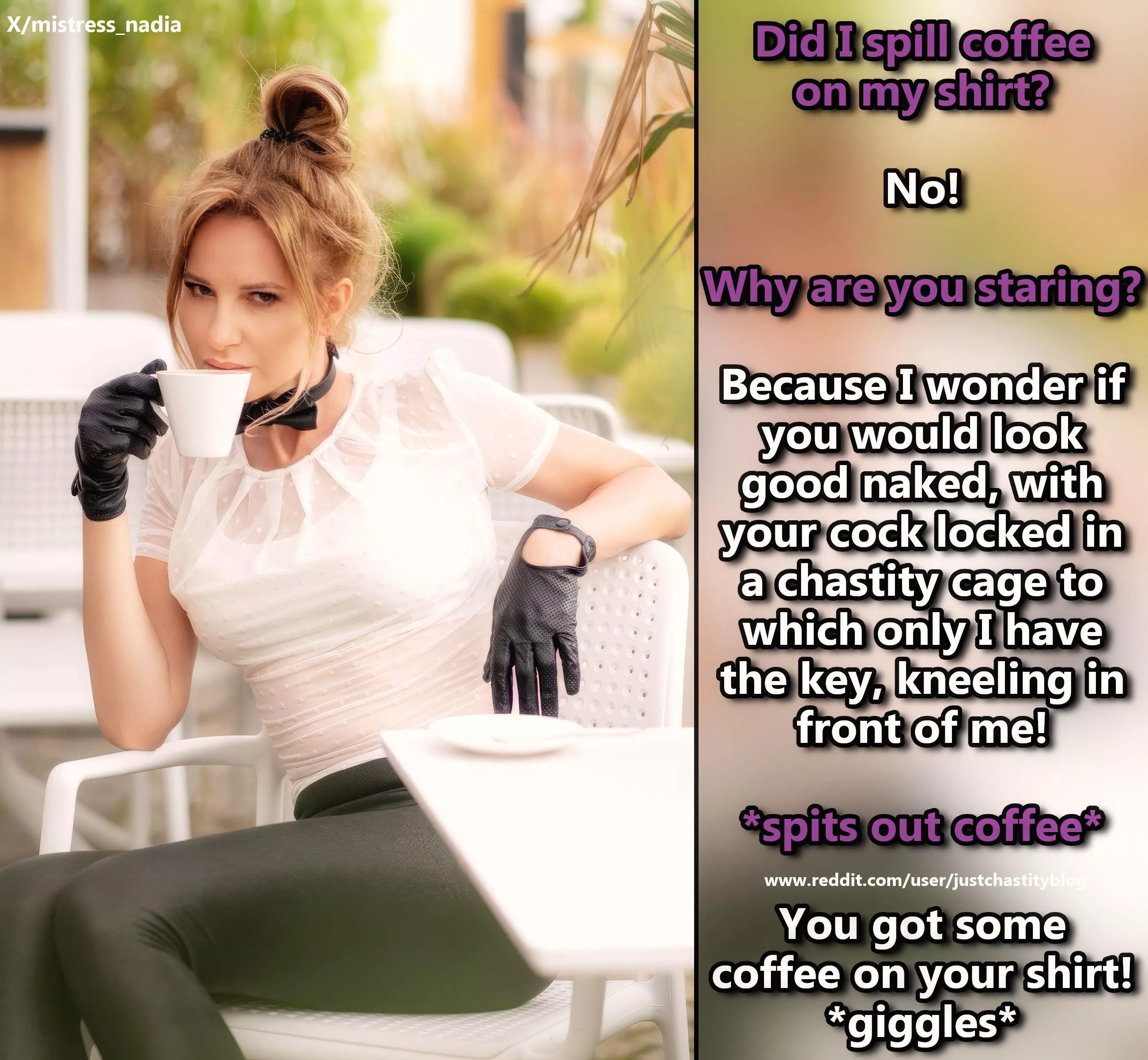 Do you think a Domina doesn't know how to enjoy playing?