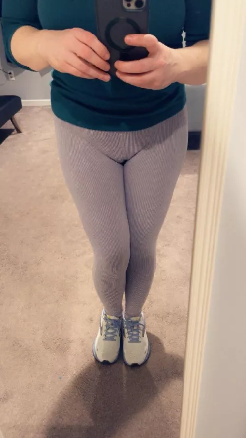 Eggplant and ribbed.  I think I’m going to have to wear them more 