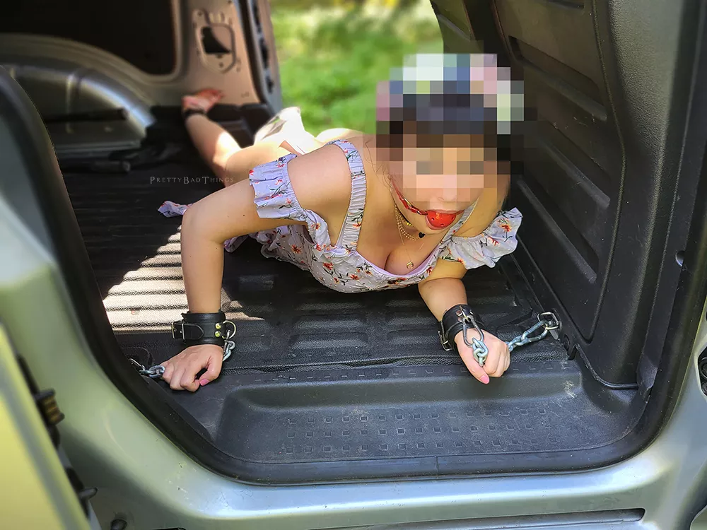 Gagged and thrown in the back of the van