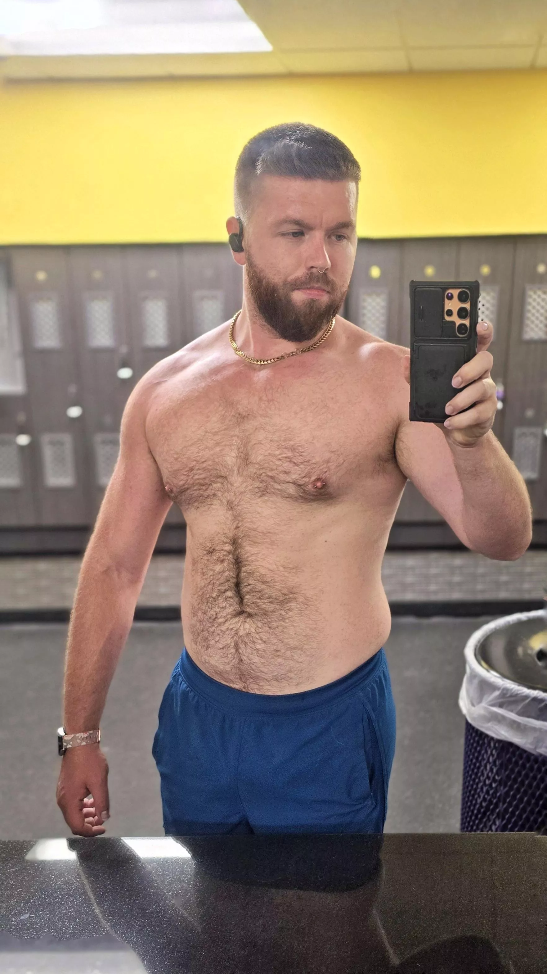 Got lil shoulder veins coming in, kinda excited 💪