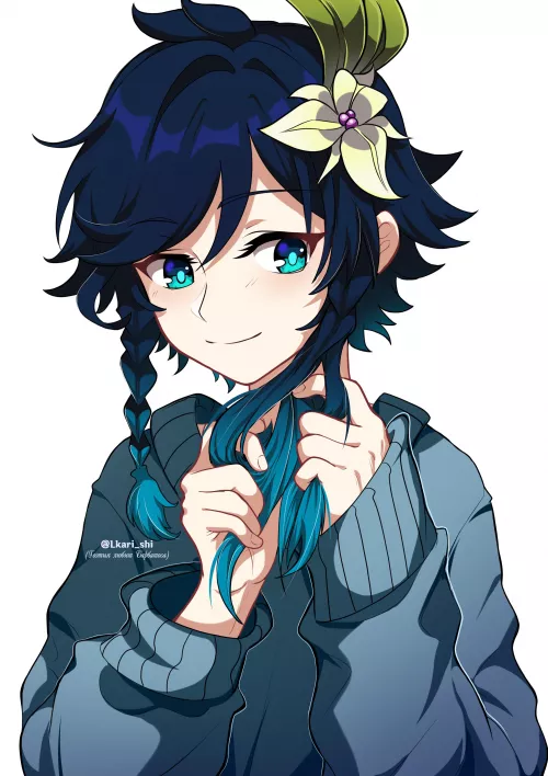 I need to learn how to braid so I can do this for him