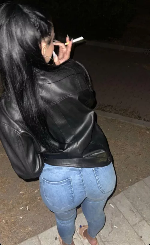 I only smoke my cigarette.. Do you enjoy with me?