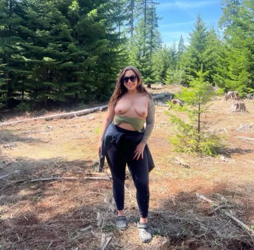 I told my tinder date to take me hiking 