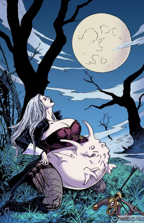 {image} Monster Hunter or Monster Hunger? (Altercomics - Ponce) [same size vore, oral vore, vore belly, belly expansion]