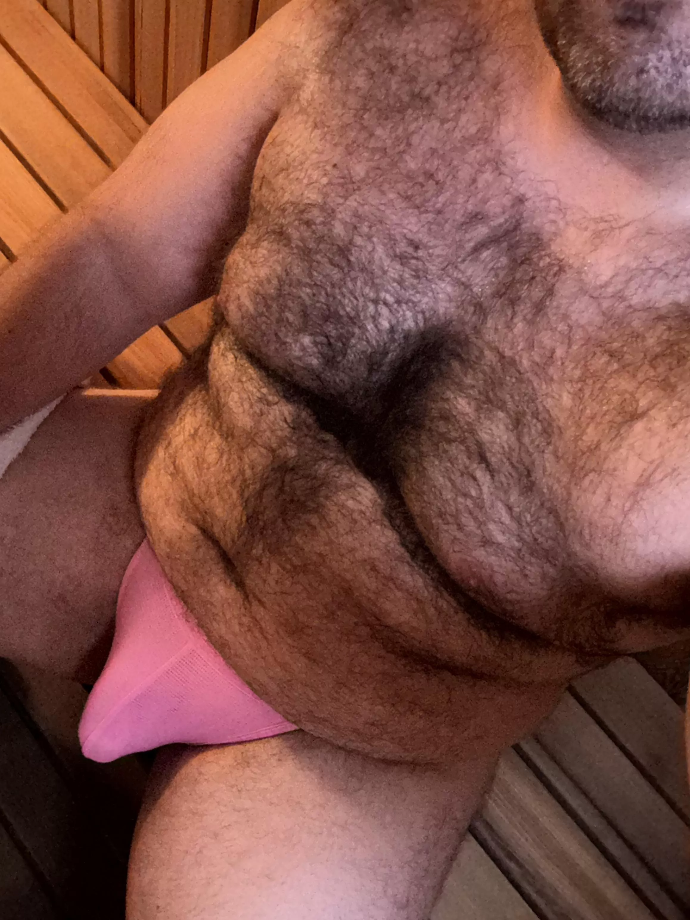 Join me in the sauna??