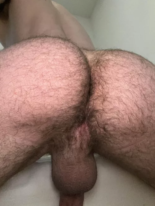 Kinda sweaty would u still eat or fuck my hairy ass?