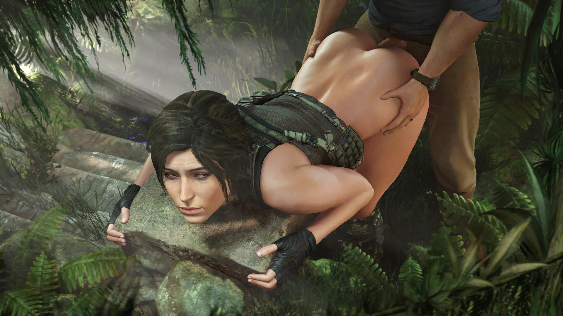 Lara Croft Forest Sex (Athazel) 