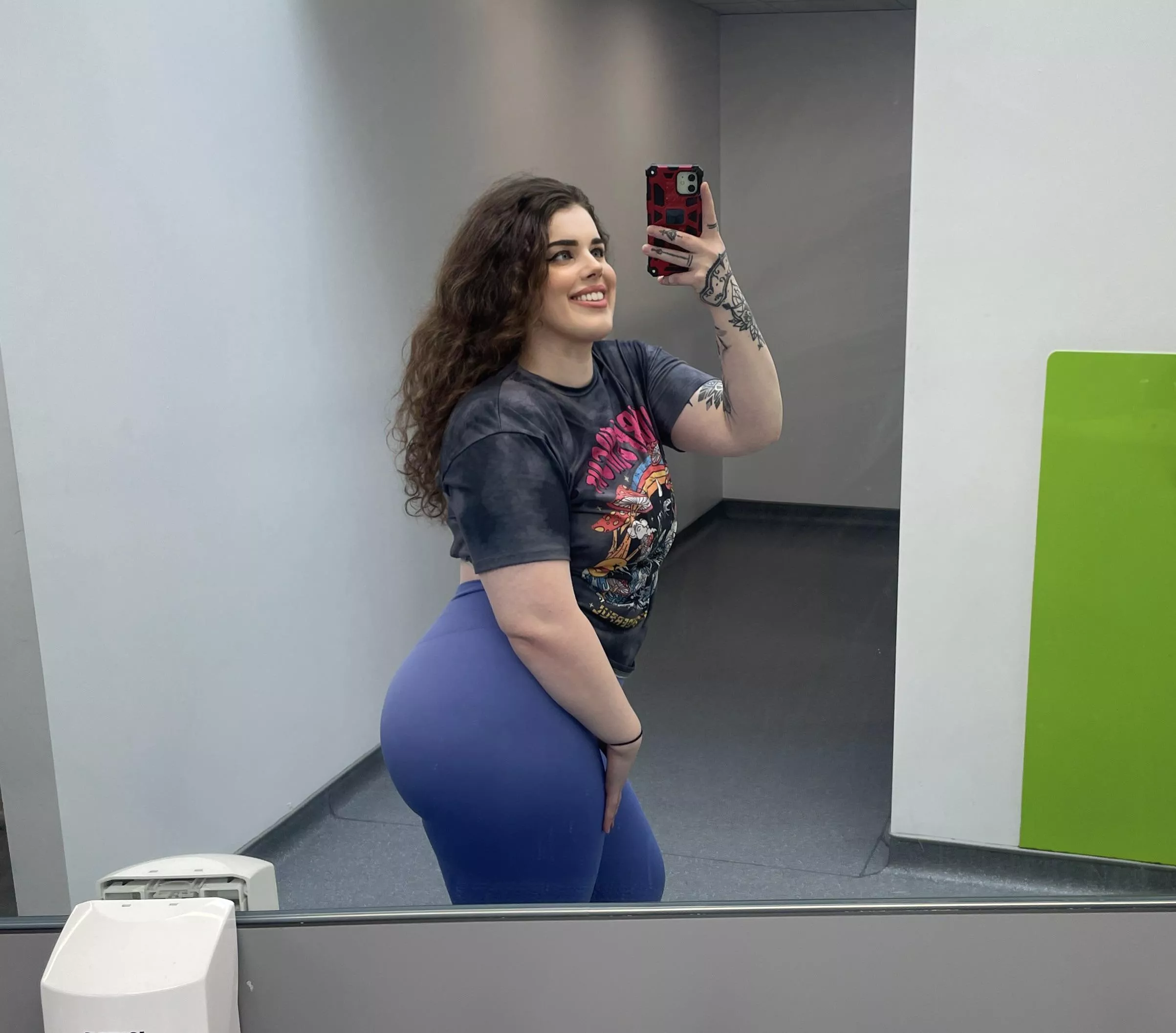 My booty is really liking my new workout routine
