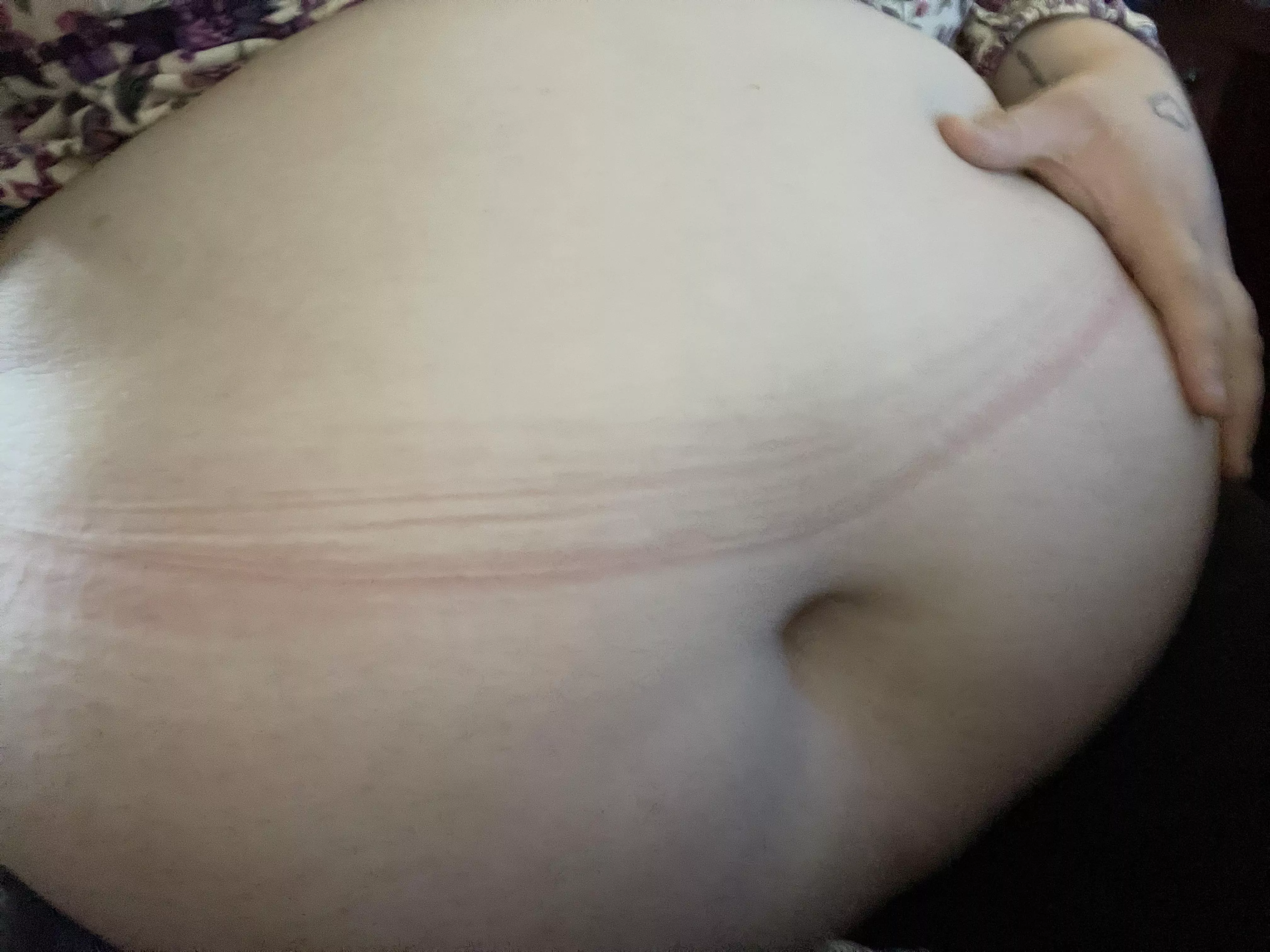 my jeans were way too tight on my fat belly