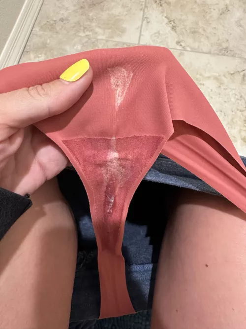 Panties after a day of teaching