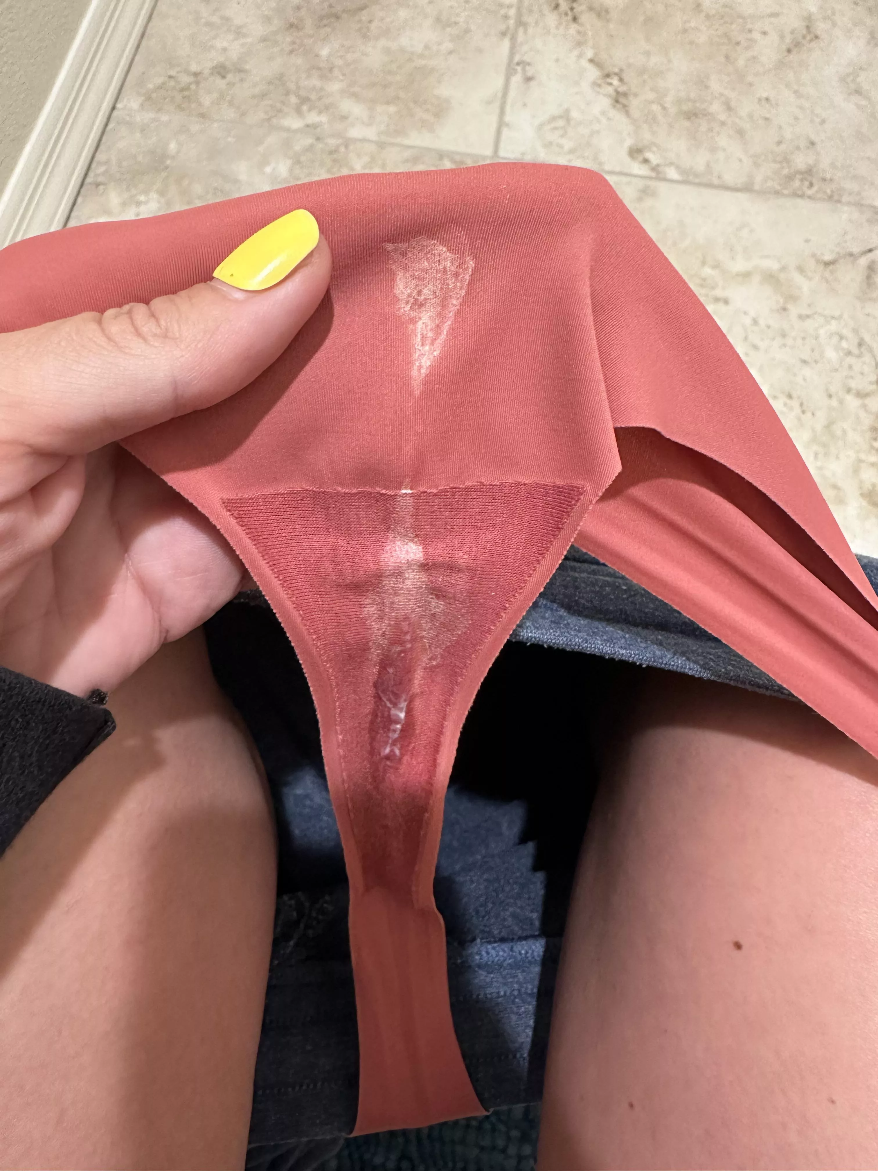 Panties after a day of teaching