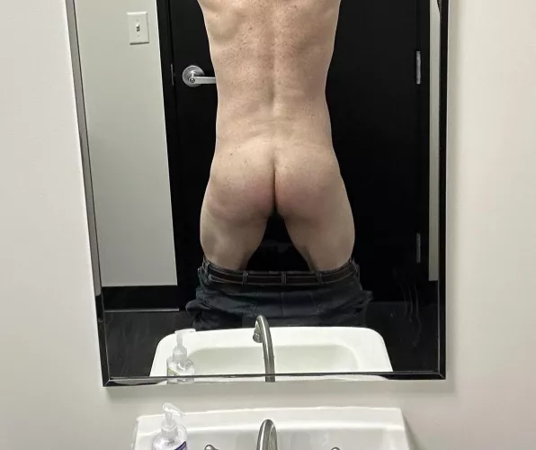 Post leg workout. Hamstrings and glutes getting there 