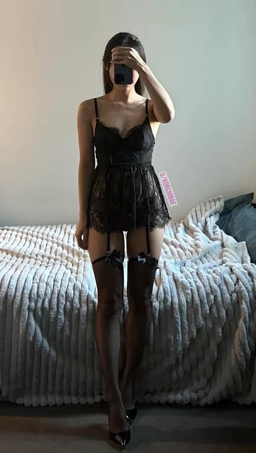 Ready to cuddle, you down? 🖤