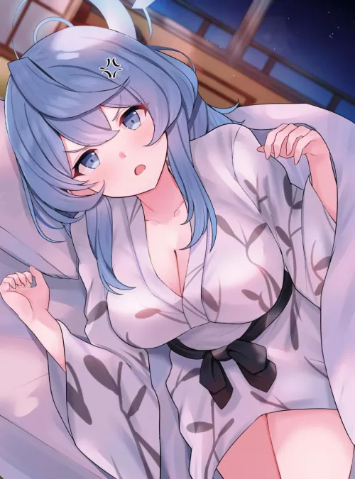 Sexy and cute angel waifu