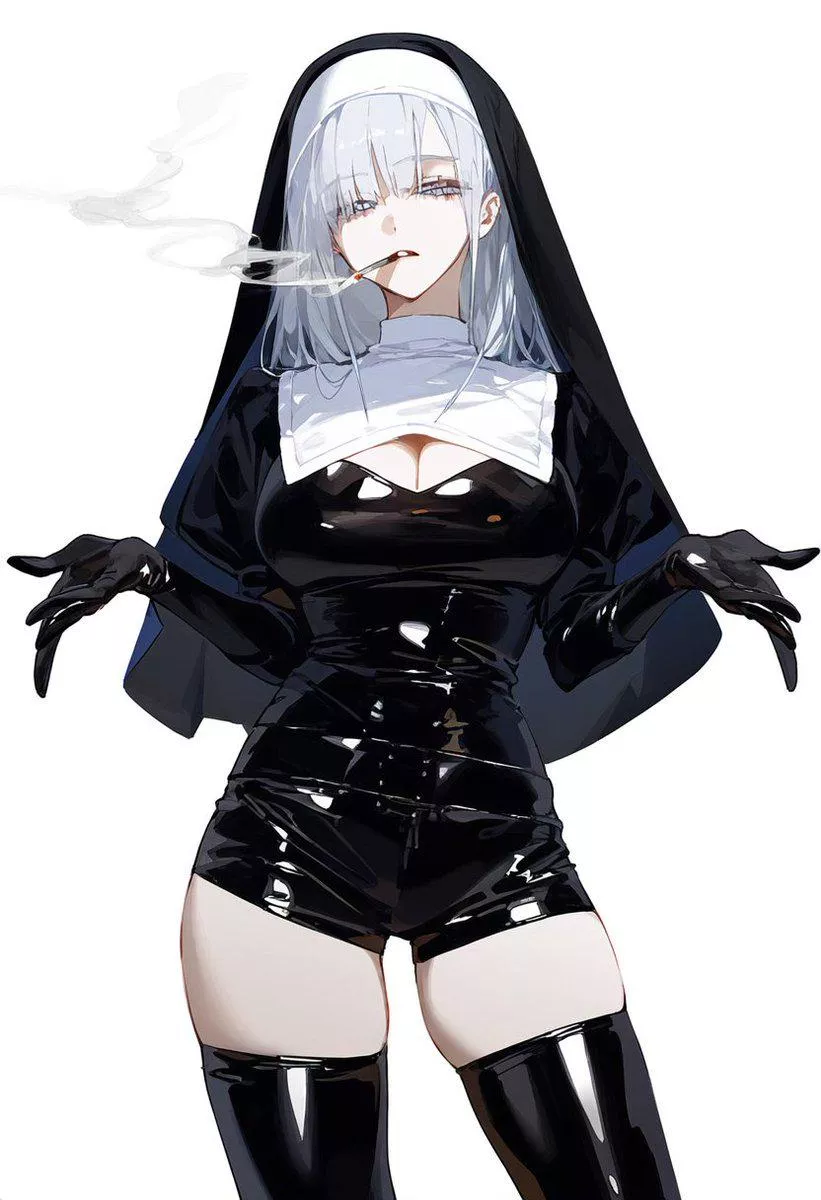 Smokin Nun