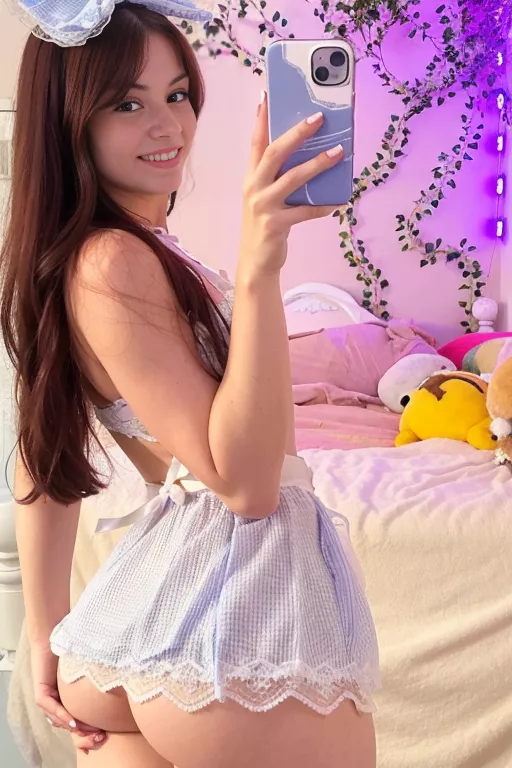 Taking a quick selfie before I go to sleep, does anybody want to join me perhaps?? 