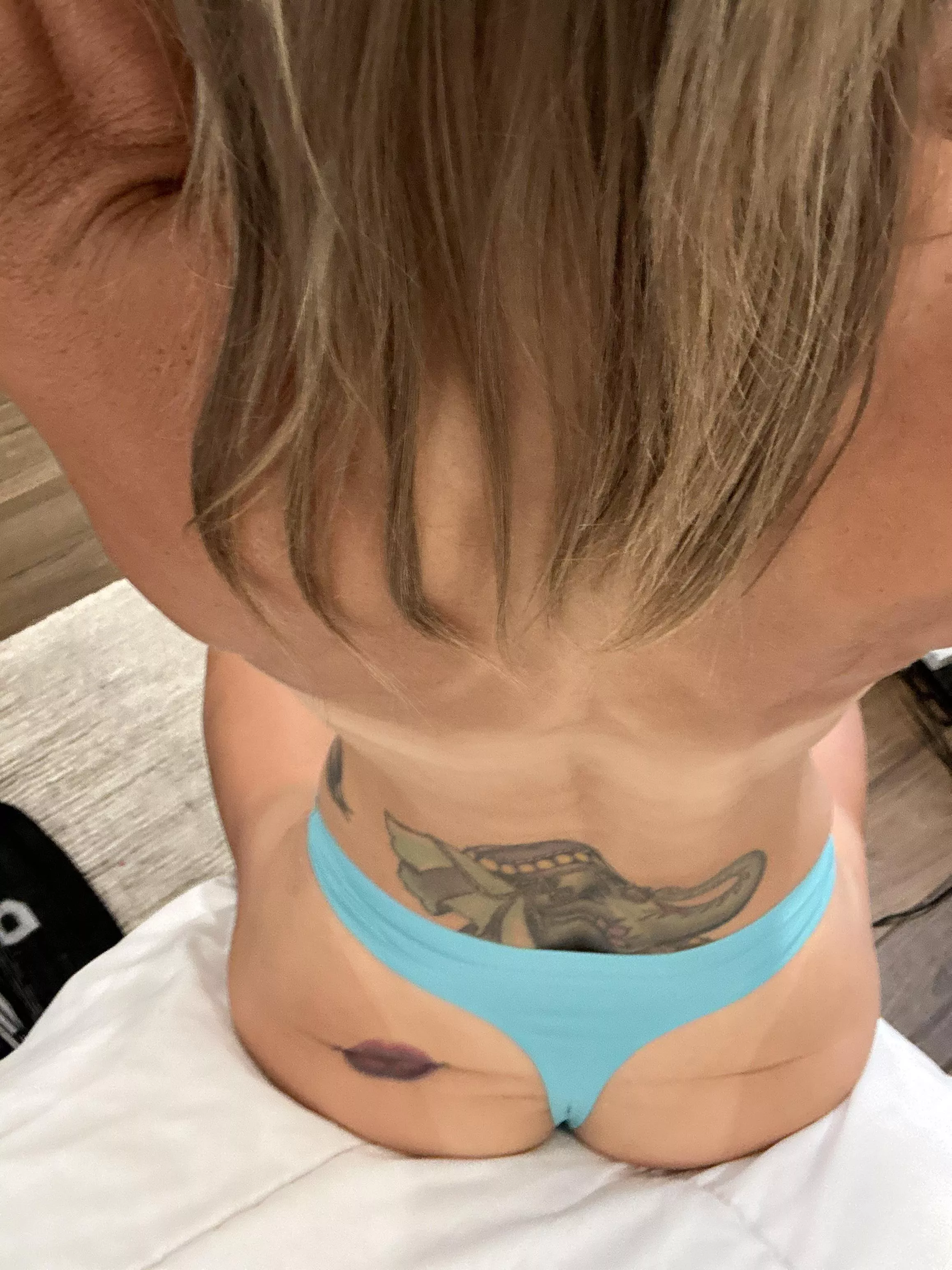 These boring silk panties will taste like silk soon