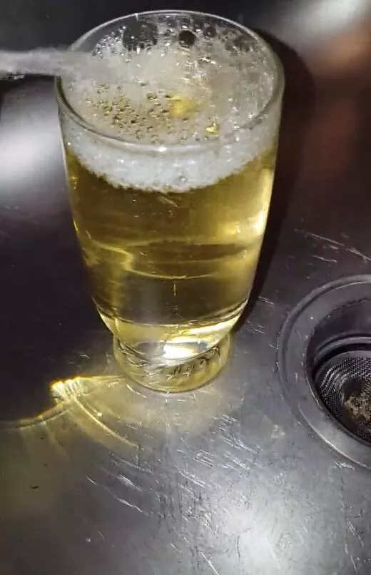 A cup of piss