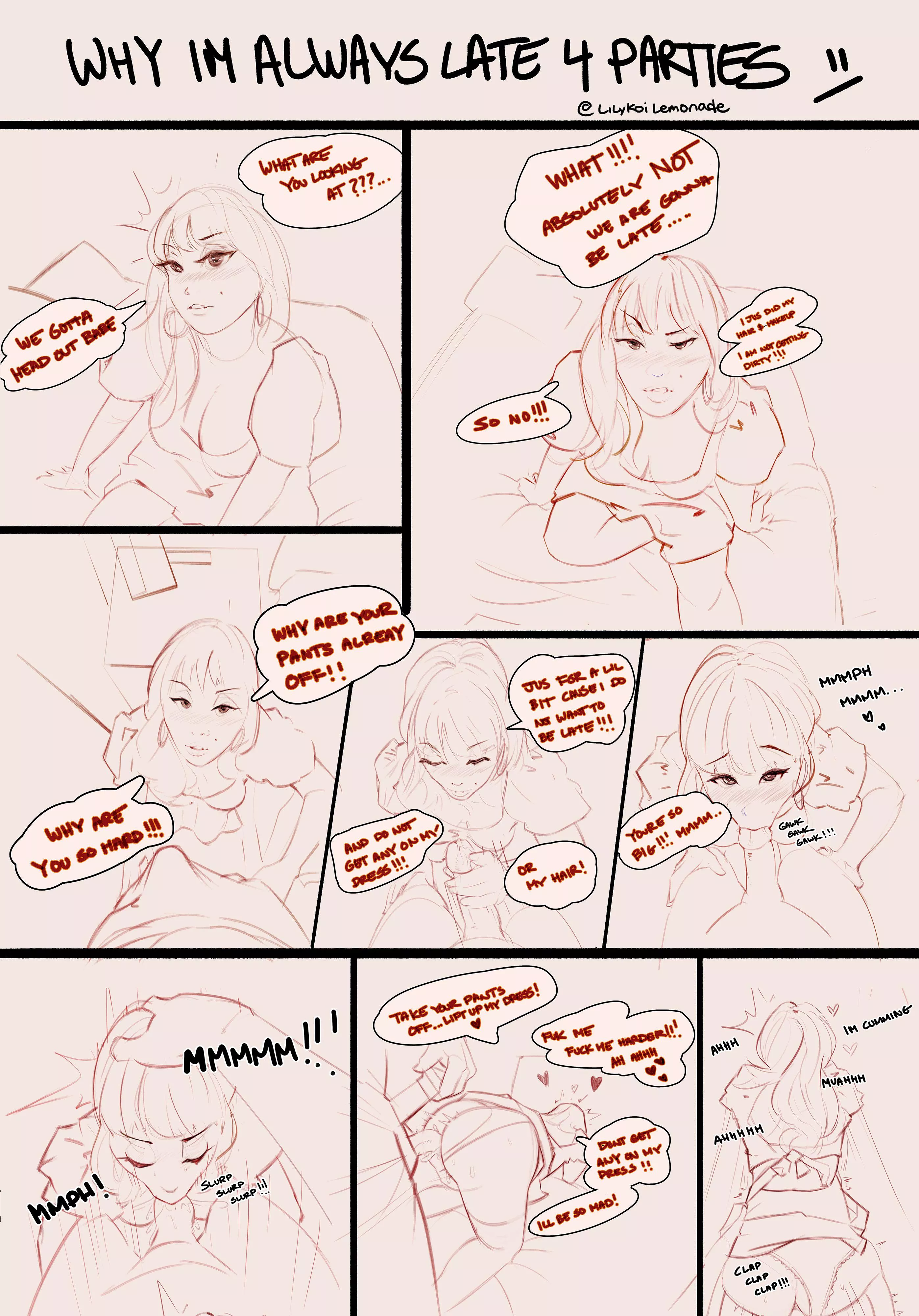 Always late for the party ( lilykoilemonade)