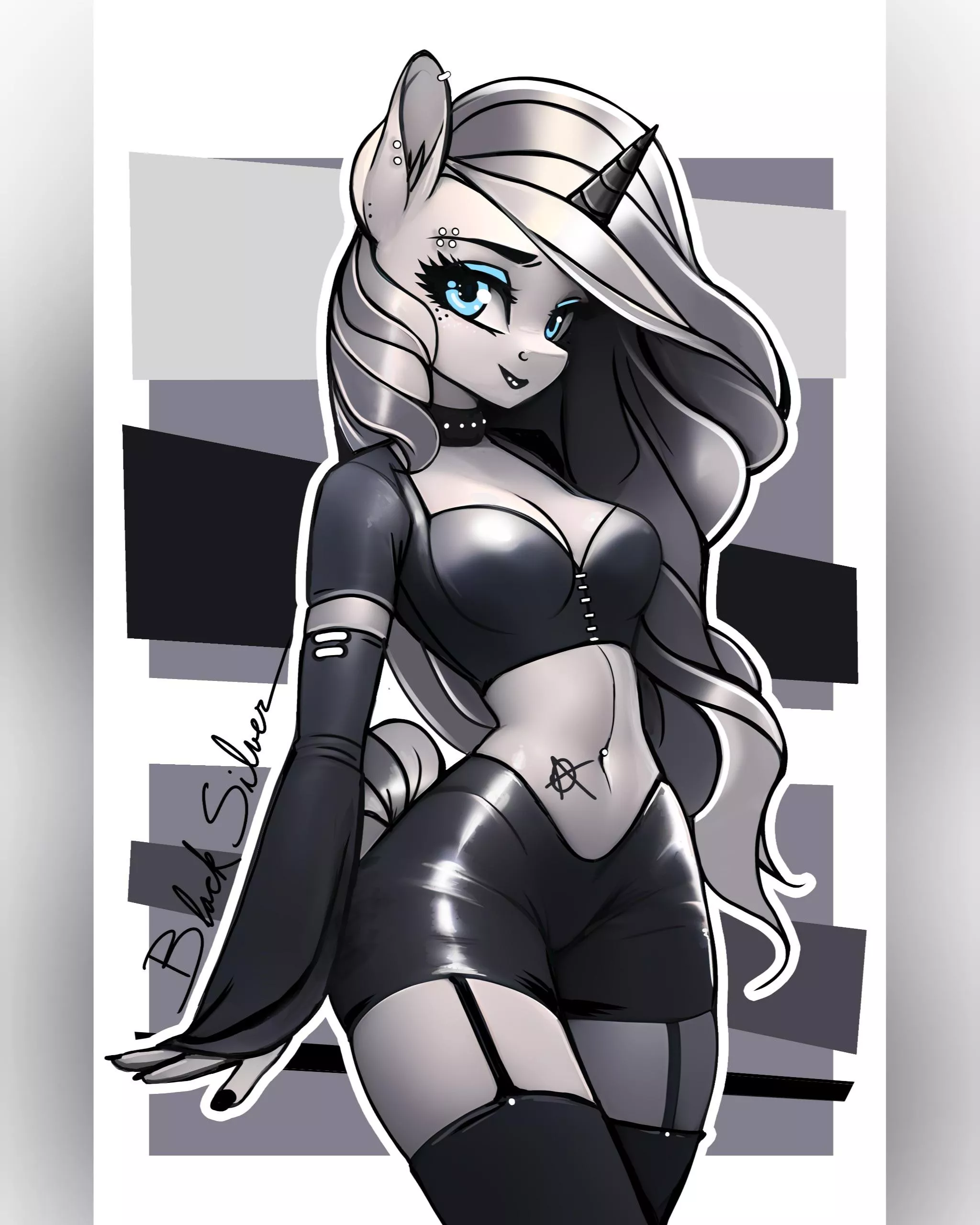 Black Silver OC by me.