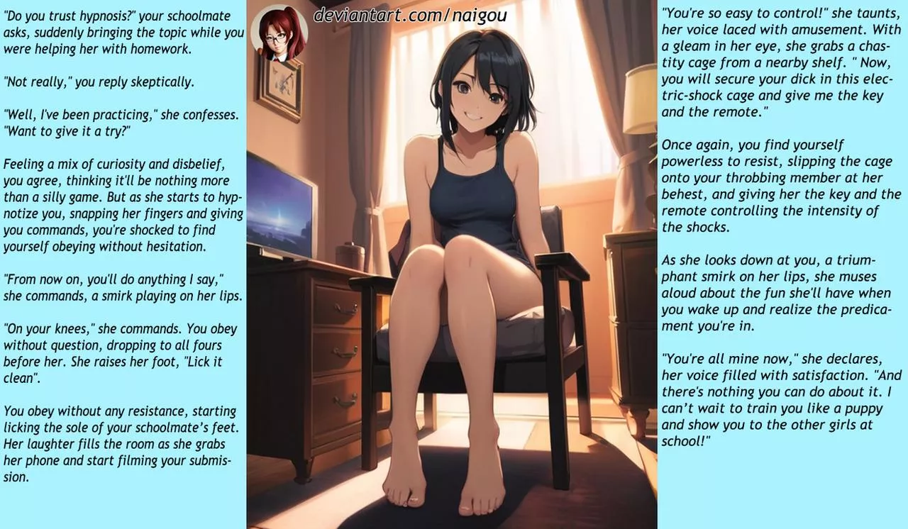 Do you trust hypnosis ? Part1 [femdom][hypnosis][chastity]