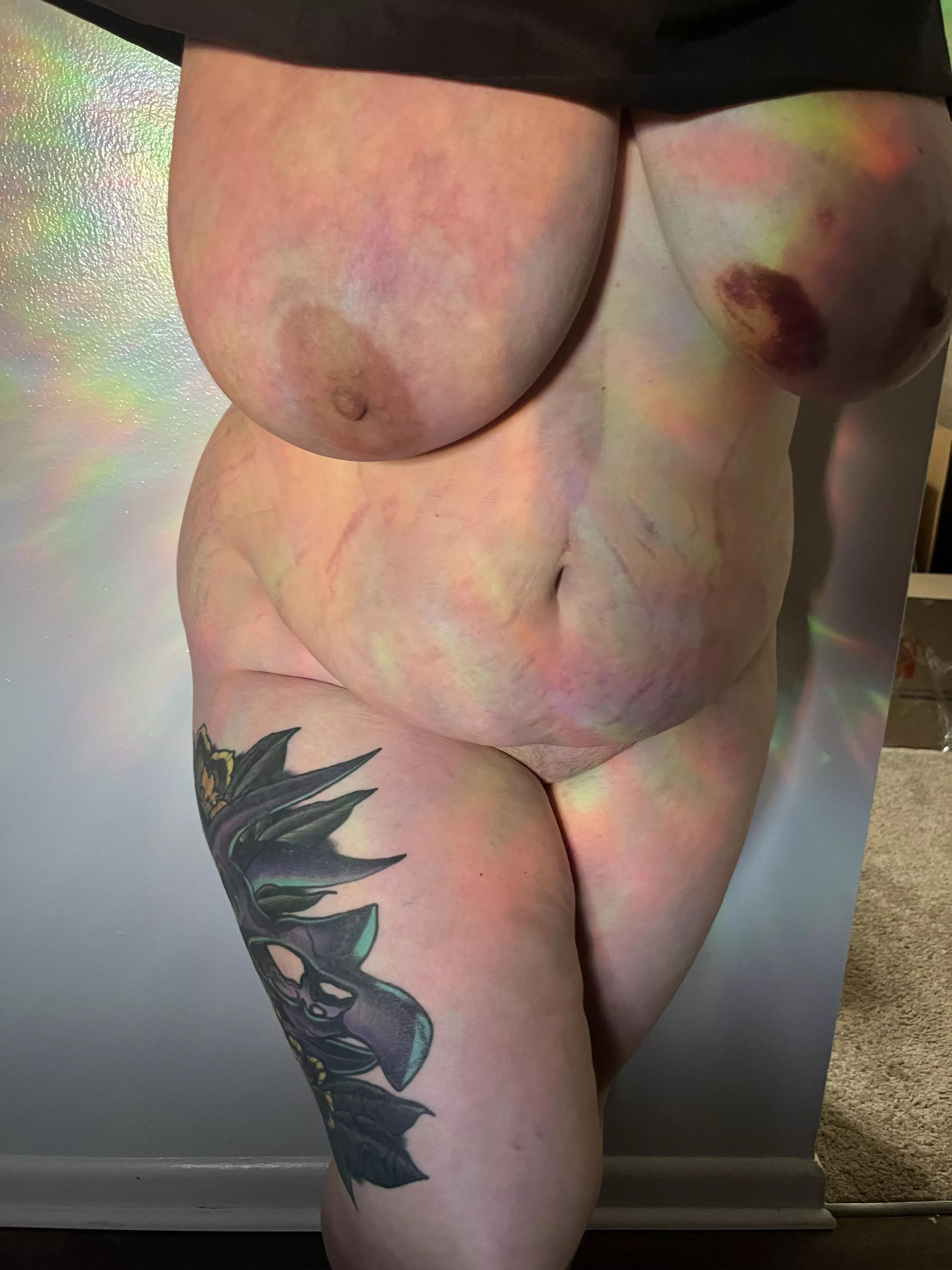 Got a little too rough with my tits