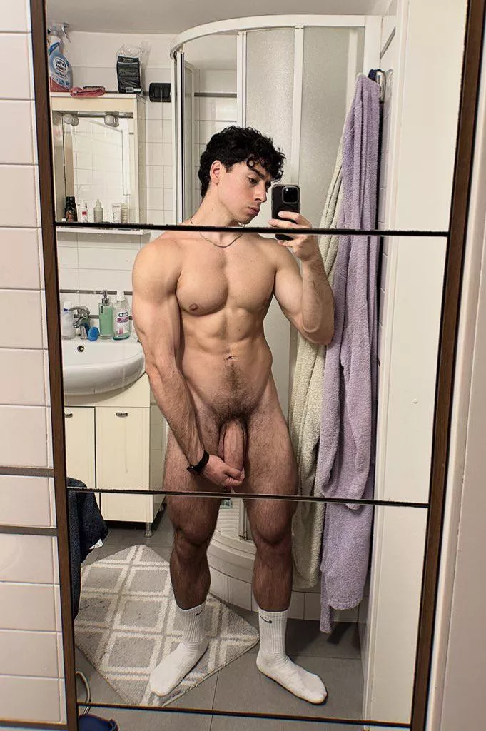 How would you react if your 6’4 best friend showed you his massive cock?