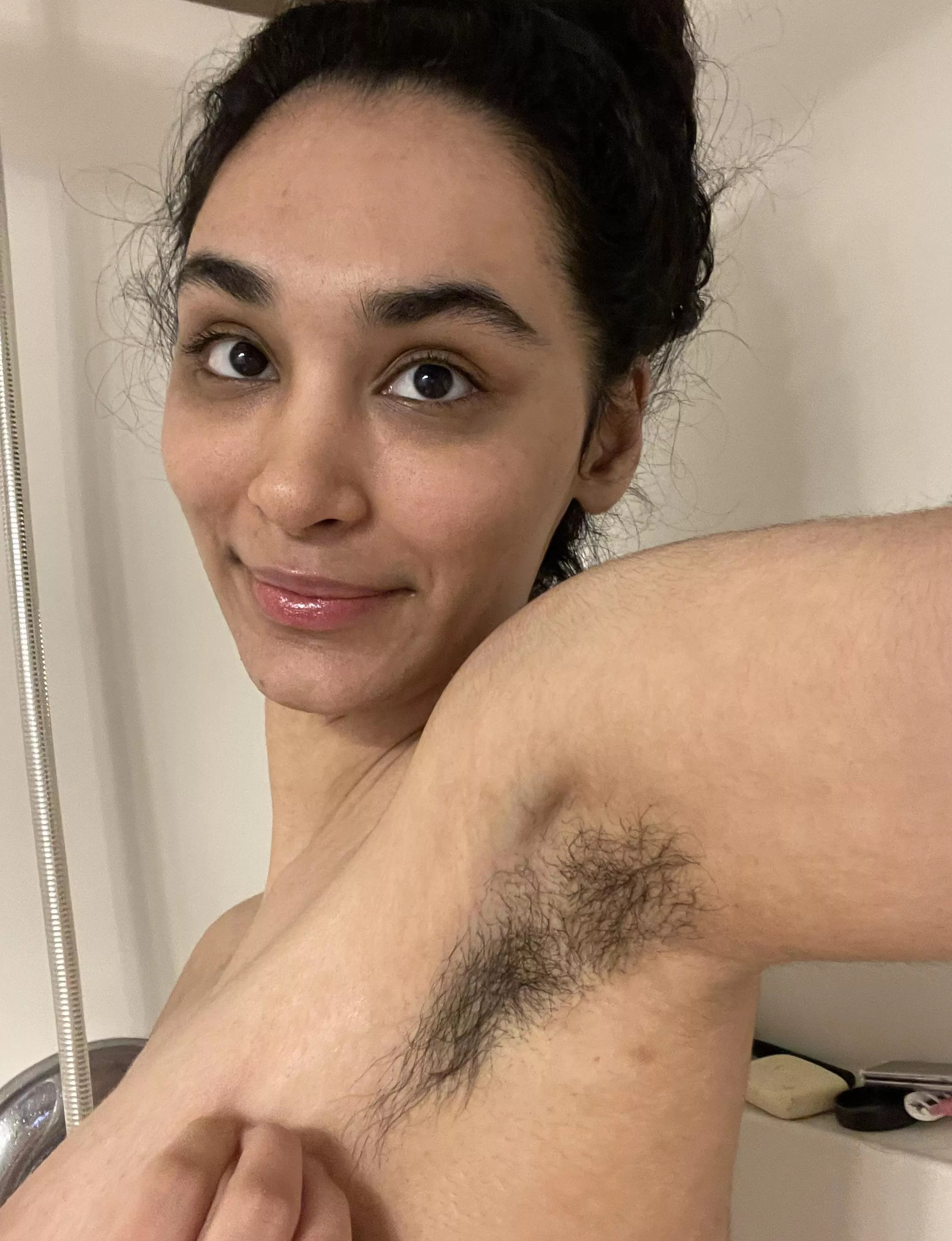 I'm so happy you appreciate my hairy pits