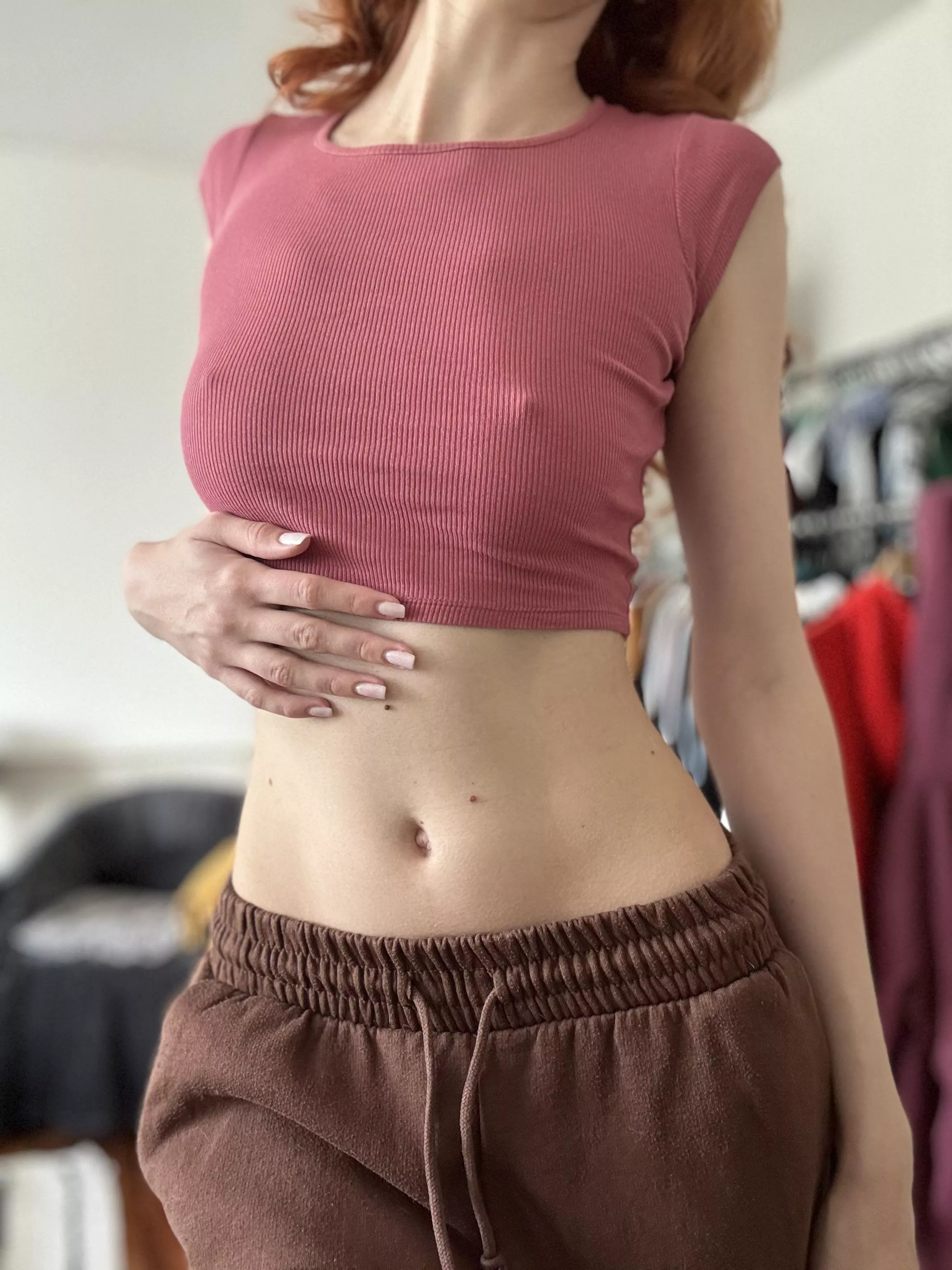 It’s much better with no bra