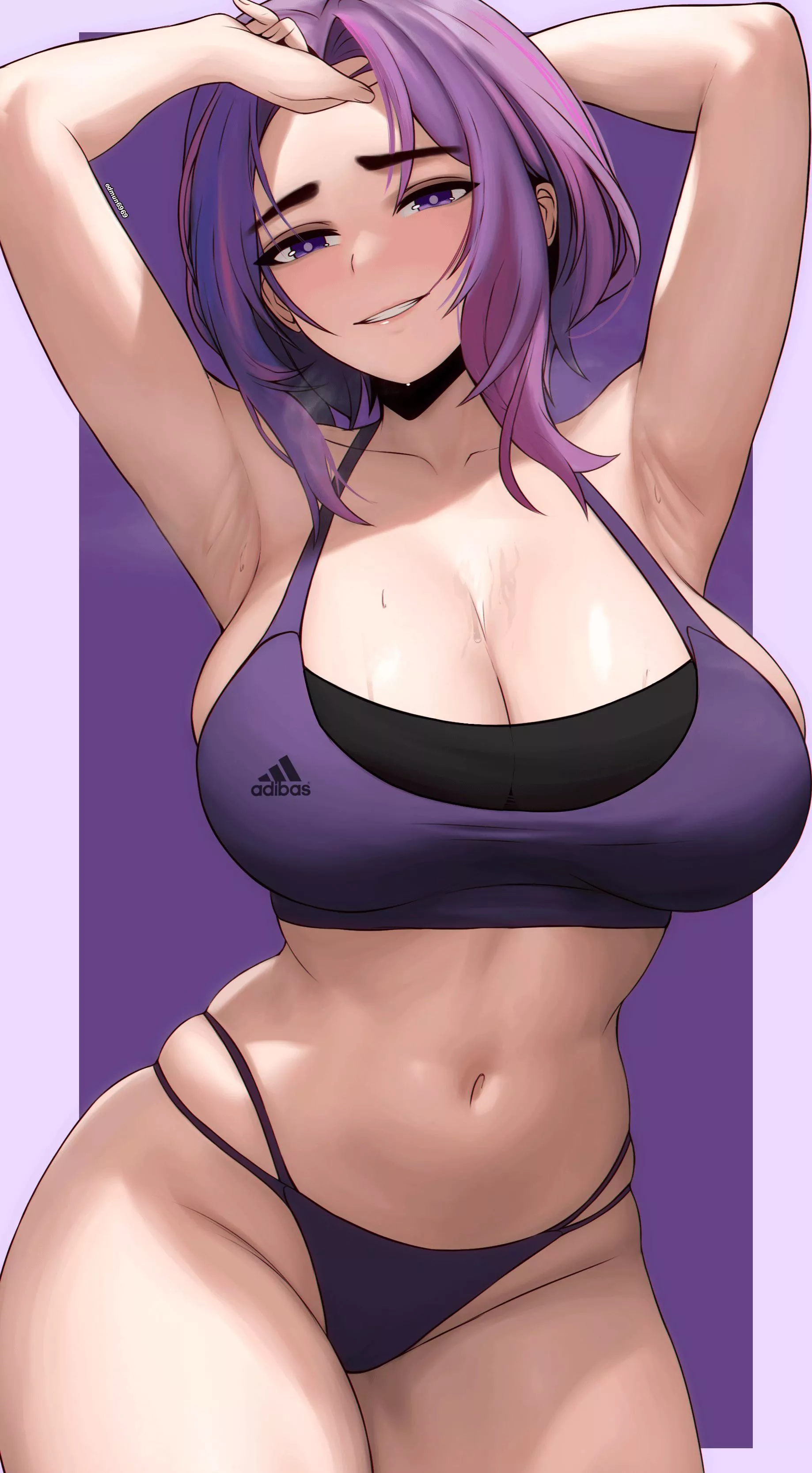 Lady Nagant’s BIG workout gains (Edmun6969) [My Hero Academia]
