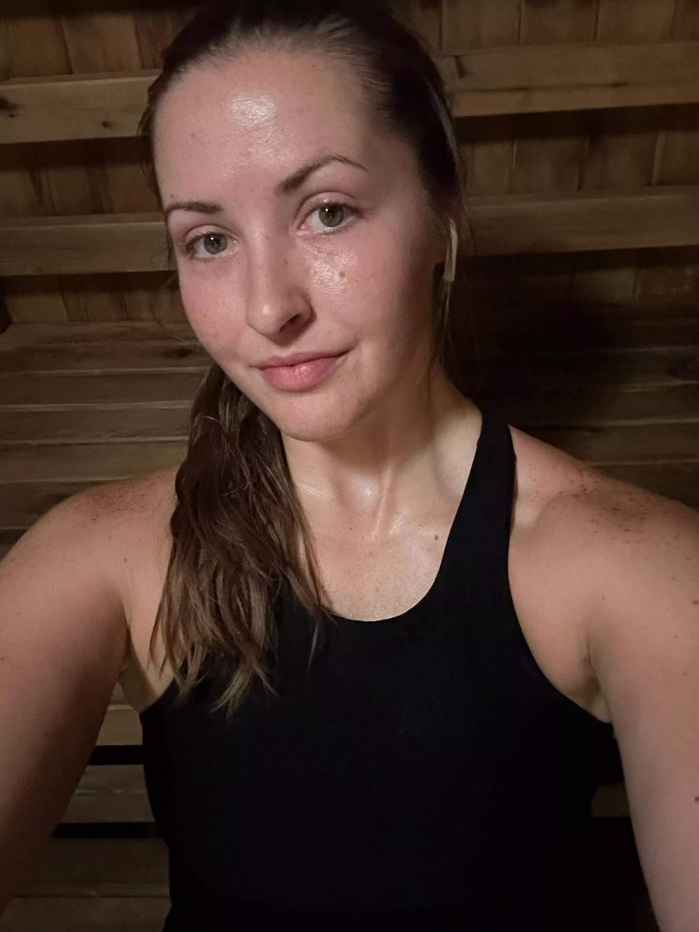 love a nice session in the sauna to warm up before my workout