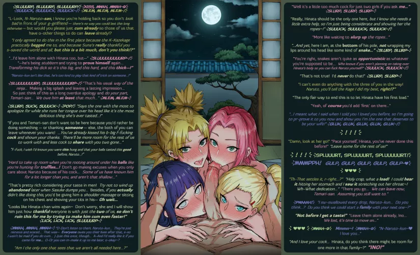 [MxFxFxFxF] Hero of the FUCKING LEAF nation [RE-UPLOAD][Naruto][Oral][Cock worship][Hero worship][Tsun, Garbage, Best Girl, and Slut][MtG Caption][Artist: ratatatat74] 