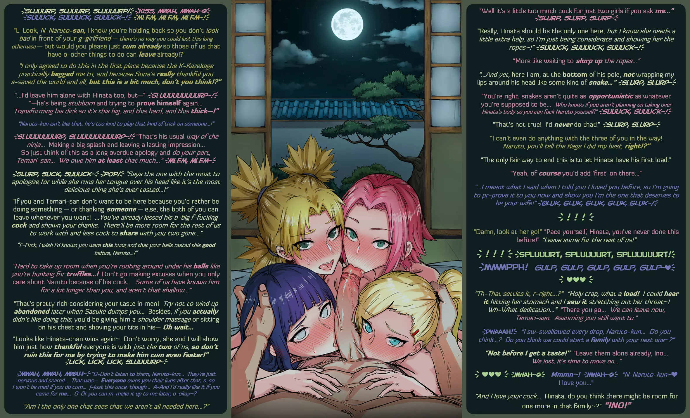 [MxFxFxFxF] Hero of the FUCKING LEAF nation [RE-UPLOAD][Naruto][Oral][Cock worship][Hero worship][Tsun, Garbage, Best Girl, and Slut][MtG Caption][Artist: ratatatat74] 