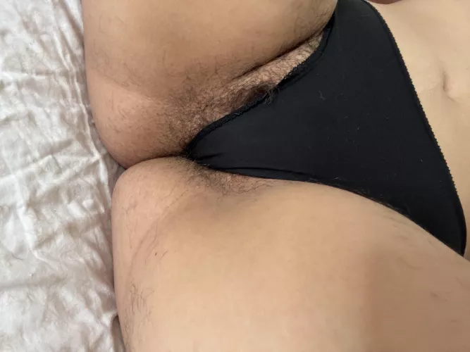 my panties are not able to contain them anymore