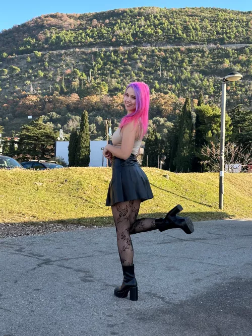 Sexy ankle black boots