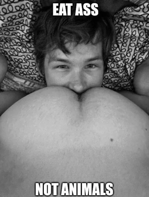 Time to go vegan I guess 😅