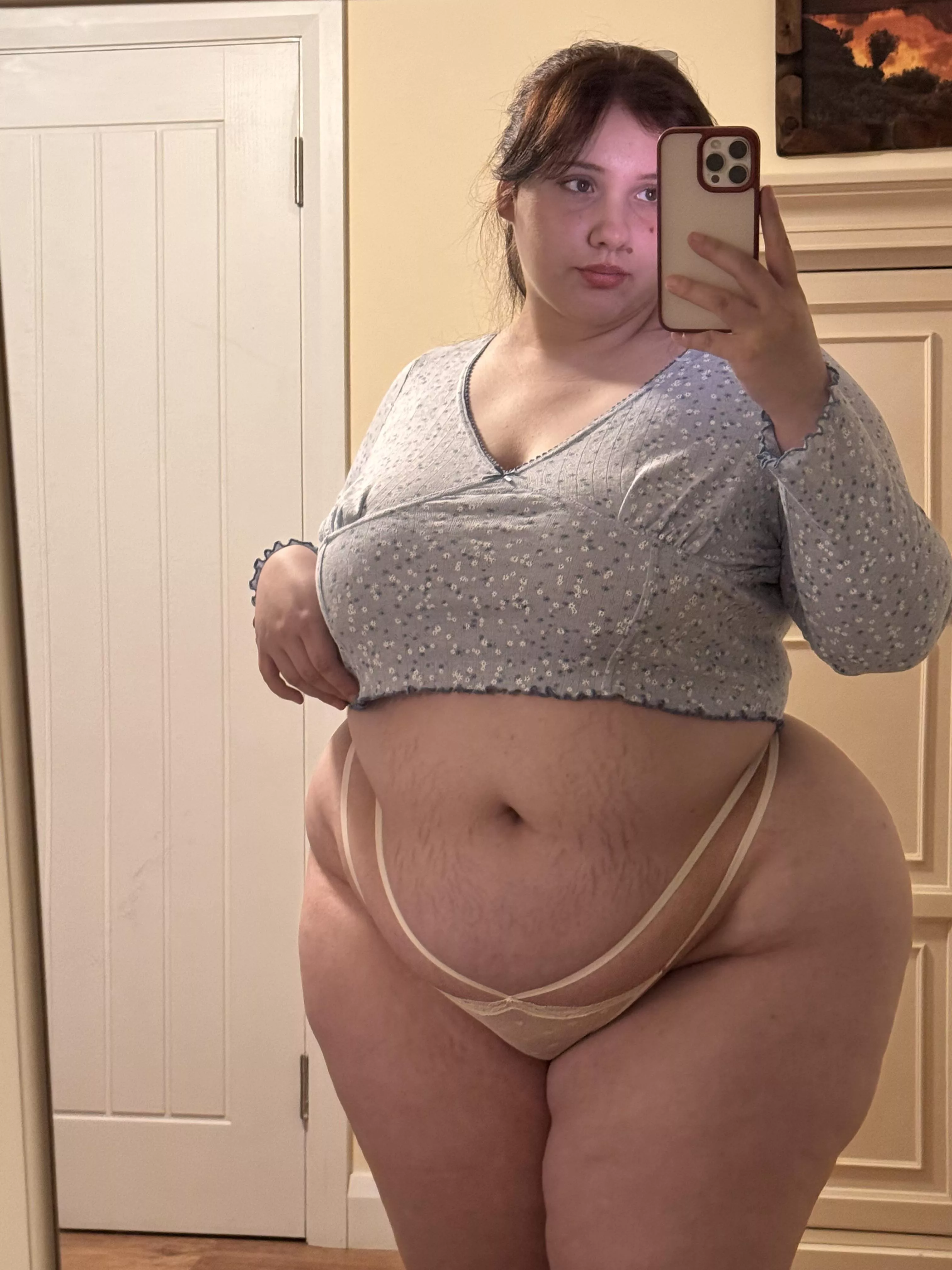 tiny clothes for a big girl