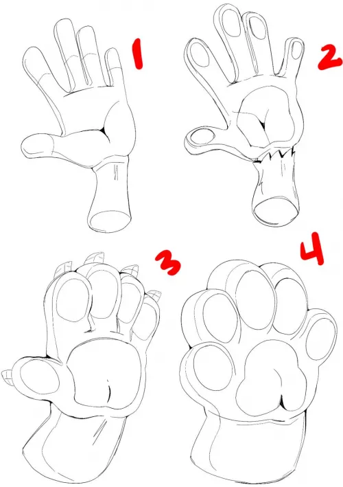 Which paw do you prefer / draw? 