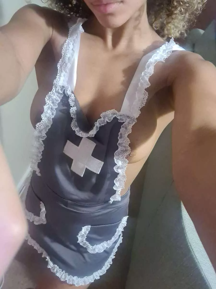 Would you let me finish cleaning before fucking me? 👀